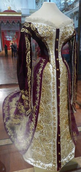 Парадное платье императрицы Марии Фёдоровны
