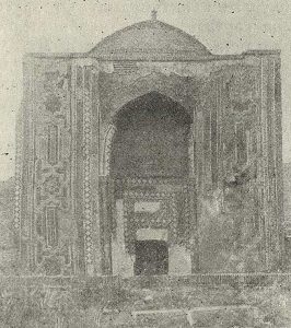 Самарканд. Шах-и-Зинда. Мавзолей XIV в., облицованный изразцовой майоликой
