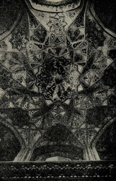 Медресе Абдул-азиз-хана. Декоративная тделка потолка