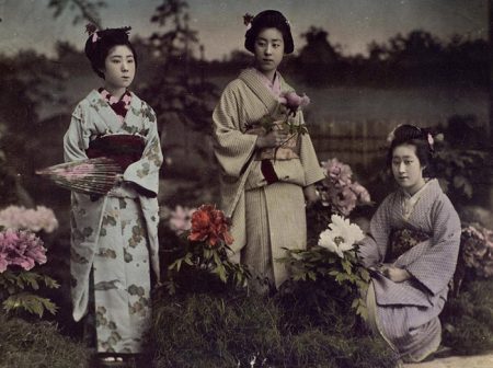 Певицы. Япония, Токио, конец XIX - начало XX вв.