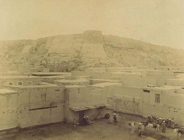 Вид Бухары с городской стены. 1898-1902 гг.