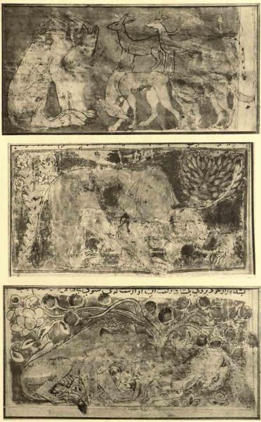 Миниатюры из манускрипта басен Бидпаи: "Калила и Димна" 1236 г.