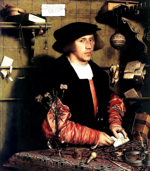 Г. Гольбейн Портрет Georg Gisze. 1532 г.