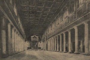 Внутренний вид базилики Санта-Мариа Маджоре в Риме