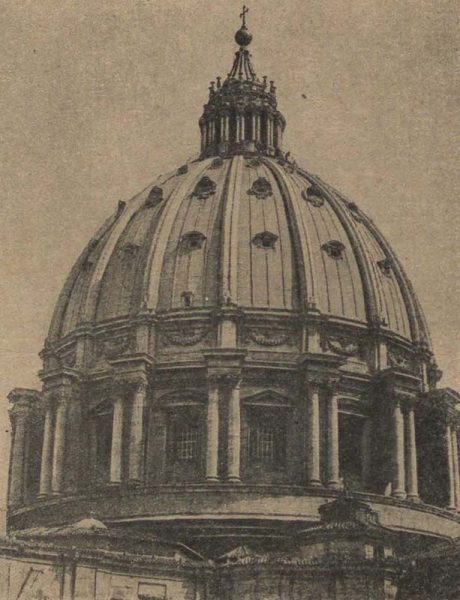 Микельанджело и Дж. делла Парта. Купол собора св. Петра. Рим